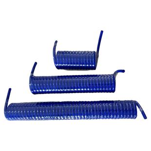 东亦PU夹纱弹簧管软管气动高压伸缩螺旋管空压机气泵防爆8mm软管