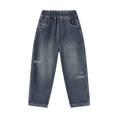 多多家男童裤子儿童秋冬季长裤