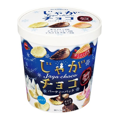 圣诞节布尔本超大巧克力薯片桶装