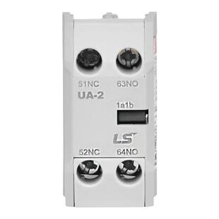LS交流接触器辅助触点UA-1/UA-2/UA-4/1A1B/2A2B/适配MC-9B/12B