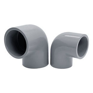 CPVC90度弯头直角工业化工给水管PVC-C管件氯化聚氯乙烯国标美标
