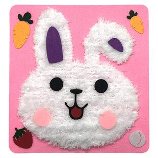 儿童缝缝乐不织布手工创意挂件材料包diy玩偶摆件幼儿童礼物玩具