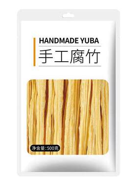 喜粮晨豆产腐竹干货手工头层