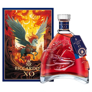 【买一瓶送一瓶】法国进口理查三世马到成功限定XO白兰地40度洋酒