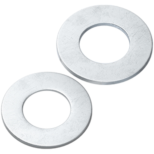 热镀锌平垫热浸锌GB97平垫圈加大金属螺丝垫片M2M3M4M5M6