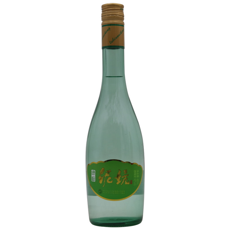泥坑绿标光瓶42度浓香型白酒整白酒/调香白酒