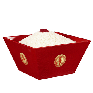 红喜字老式米斗结婚用品大全专用婚房布置装饰摆件新郎新娘拜天地