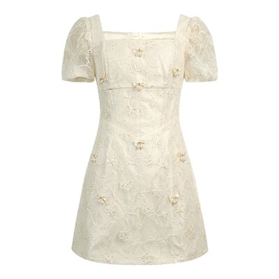 法式订婚小礼服夏季新款女装