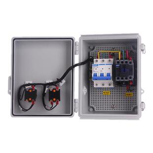 电机按钮启停配电箱三相交流接触器厨房风机蒸饭柜户外防水控制箱