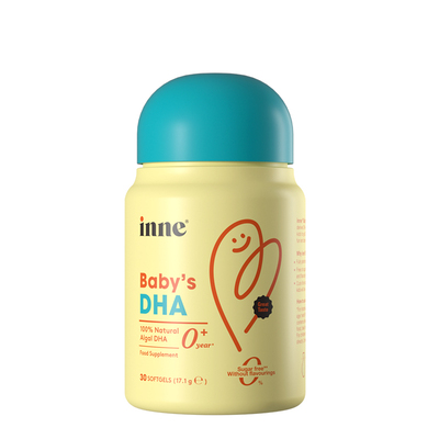 【安佳母婴】inne因你全脑dha儿童婴幼儿专用敏宝DHA宝宝婴儿藻油