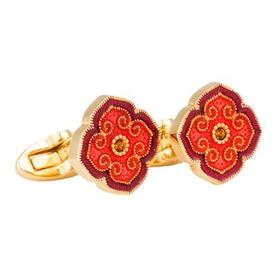 WilliamMilton幸运四叶草袖扣