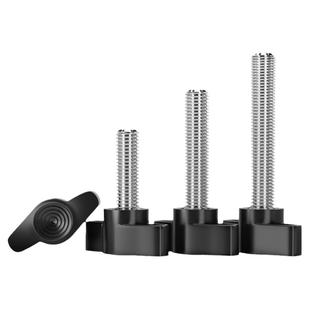 304不锈钢一字手拧螺丝 胶木T形手柄螺钉旋钮胶头把手Z型手拧螺栓