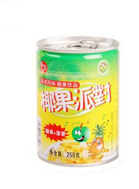椰果菠萝老式水果罐头整箱
