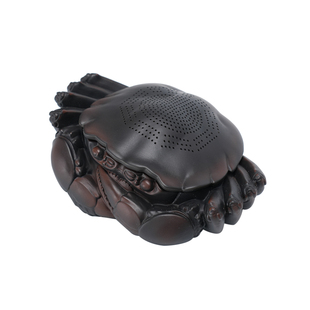 创意紫陶螃蟹过滤器陶瓷茶漏茶滤网全瓷一体茶宠摆件可养茶道零配