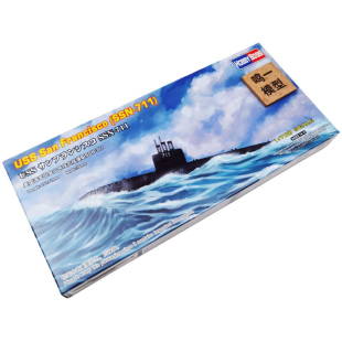 小号手HOBBY BOSS 1/700美国海军旧金山号攻击核潜艇SSN711 87015