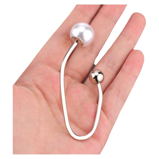 珍珠U型异形V型C型螺旋金属女装衬衫连衣裙衣领扣银色装饰扣锁扣