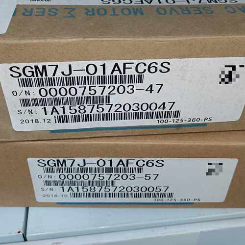 全新安川SGM7J-01AFC6S伺服电机 00007572—议价