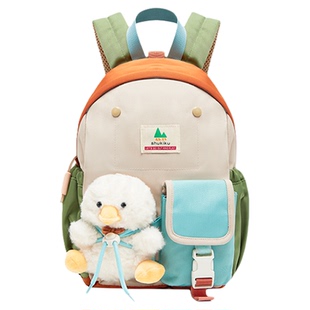 SHUKIKU幼儿园书包女2025年新宝宝出游轻便户外儿童双肩背包男孩