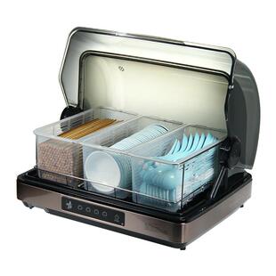 筷子消毒机商用密胺勺子调料味碟收纳盒免沥水餐厅酒店食堂烘干柜