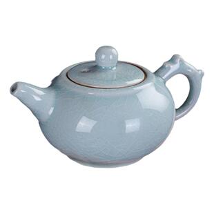冰裂纹功夫茶小茶壶单壶陶瓷汝窑茶具泡茶壶家用复古中式冰花开片