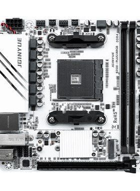 精粤B350主板支持AM412345代CPU
