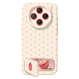 适用vivox300手机壳ultra女款x100s保护套x80pro硅胶x70全包防摔x60高级50新款x200波点vivo好看苹果pro+软外