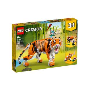 【自营】LEGO乐高31129威武的老虎创意百变3合1积木儿童玩具礼物