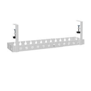 桌下挂篮置物架理线器电线束排插座电脑桌底下整理架路由器收纳架