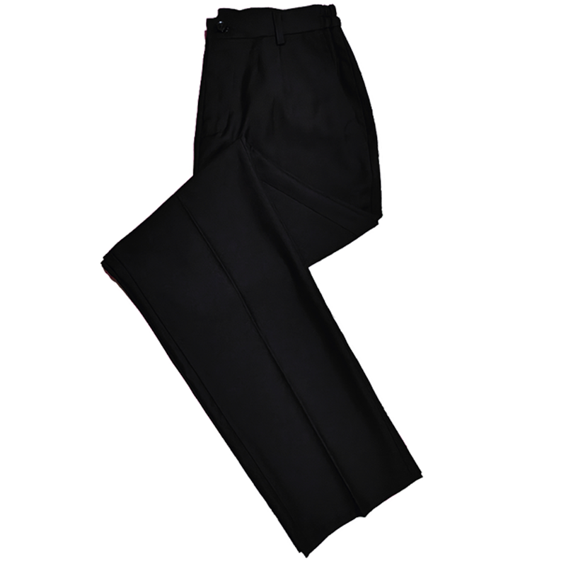 西装裤高腰休闲黑色正装裤直筒