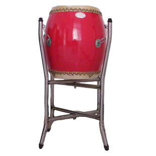 7到33寸牛皮鼓架可折叠高档京剧秦腔战鼓架子锣鼓乐器不锈钢架子