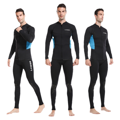 COCAS连体潜水服男女游泳衣情侣款加厚防寒保暖秋冬深潜水母衣