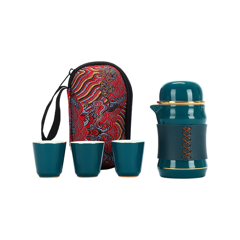 百款旅行茶具-小蛮腰快客杯三杯