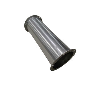 厂家定制304不锈钢焊接风管排气除尘风道弯头变径圆转方边平变径