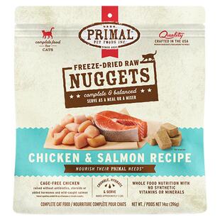 【百亿补贴】Primal冻干猫粮生骨肉有机天然粮396g