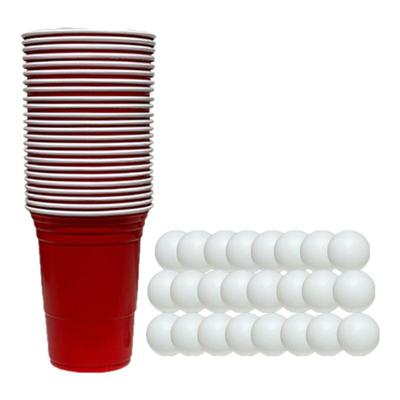 beerpongcups24红杯+24白球