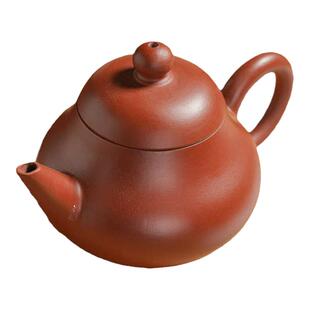归景丨剑梨丨潮州手拉壶小号紫砂壶手工朱泥大红袍茶壶工夫茶具