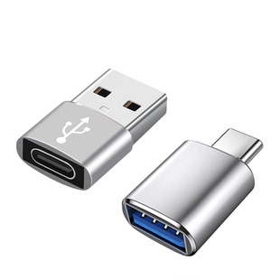 usb转typec转接头u盘接口适用华为小米苹果手机充电器转换接头micro转typec安卓otg笔记本电脑车16载数据线PD