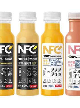 农夫山泉NFC橙汁饮料24瓶整箱