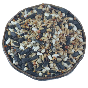 蜡嘴雀鸟食蜡嘴混合鸟粮饲料铜嘴饲料锡嘴雀粮天然新粮营养粮