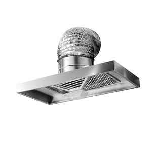 拢烟式大吸力排气扇家用强力抽风机厨房换气扇出租房简易抽油烟机