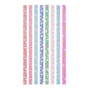 夜光星星折纸玻璃瓶子星星纸折星星专用纸叠星星折纸条幸运星送装小星星的玻璃罐折五角星的渐变发夜光手工