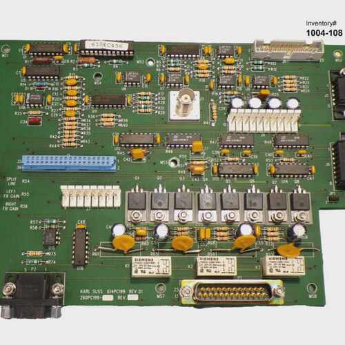 Karl Suss 614PC199 Circuit Board Rev 01 Karl Suss MA6/BA6 *u