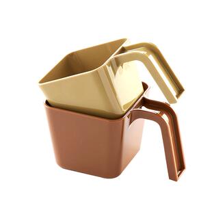 星冰乐量勺冰铲库迪咖啡同款方形量冰勺塑料冰铲PC塑料勺160oz