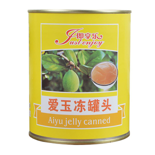 广连爱玉冻罐头开罐即食免煮原味果冻奶茶刨冰冰粥甜饮品专用850g