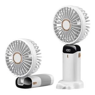 手持小风扇静音续航充电风扇便携式随身手拿电扇小型usb超长办公室无声挂脖制冷迷你户外强力学生风出行两用