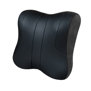 汽车头枕护颈枕车内座椅靠枕车内主驾驶皮革头枕腰靠套装四季通用