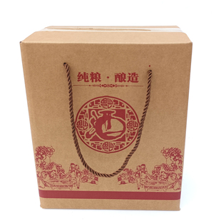 白酒外包装箱周转车载纸箱6瓶装1斤酒坛六瓶装玻汾牛二收纳酒箱子
