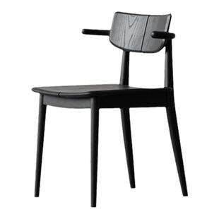 告别款 Hug餐椅*2张  |北欧餐桌椅子家用现代简约靠背椅实木餐椅