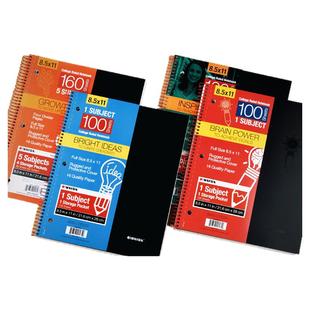 KAISA凯萨笔记本加厚美式线圈本凯撒活页本高颜值A4本子考研单词本灵感系列加横线日记本手账本错题本记事本