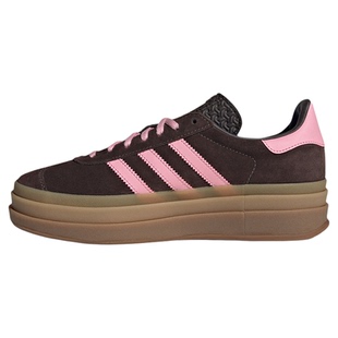 adidas阿迪达斯德训鞋三叶草T头鞋GAZELLE女厚底运动板鞋 IH6786